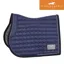 Schockemohle Sanya Jumping Style Saddle Pad - Jeans Blue Logo - Full