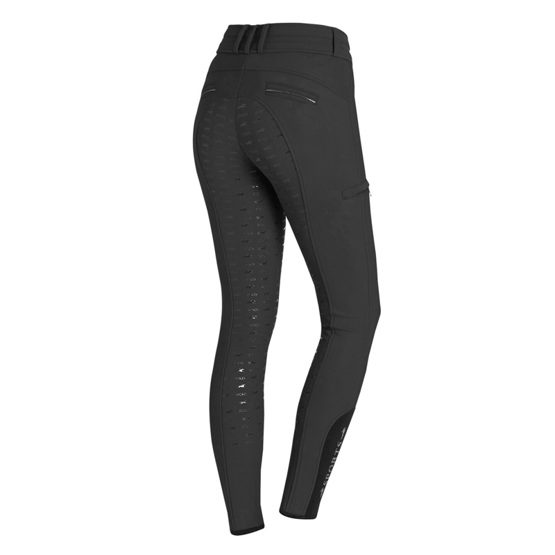 Schockemohle Winter Heather Style Breeches - Graphite-1