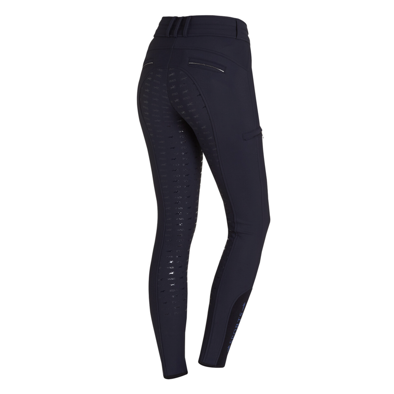 Schockemohle Winter Heather Style Breeches - True Navy-1