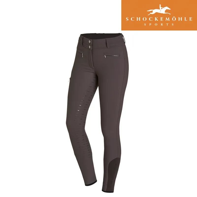 Schockemohle Winter Heather Style Breeches - Walnut