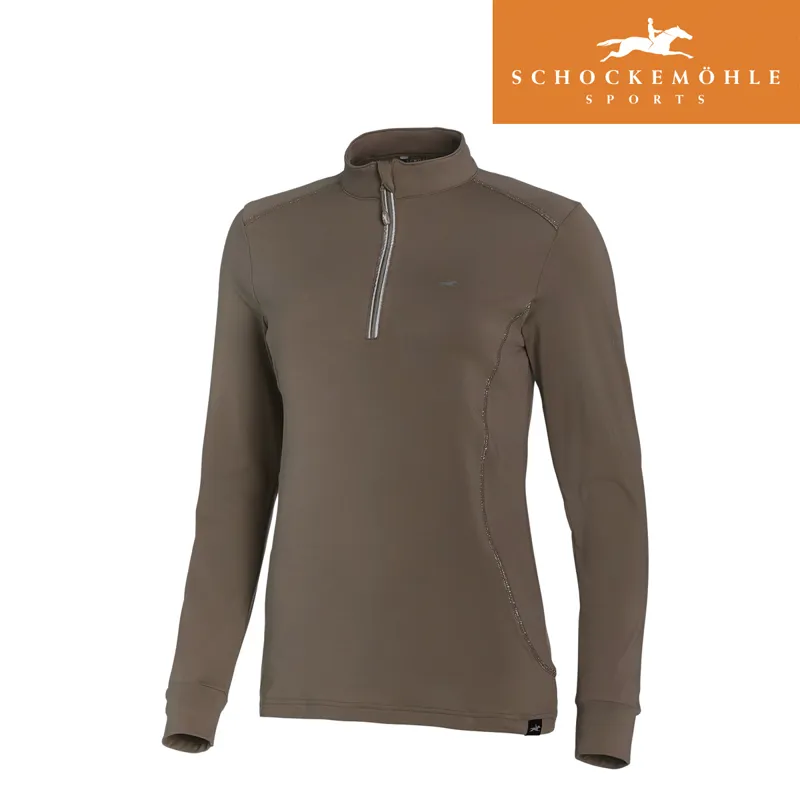 Schockemohle Winter Page Style Ladies Functional Shirt - Walnut