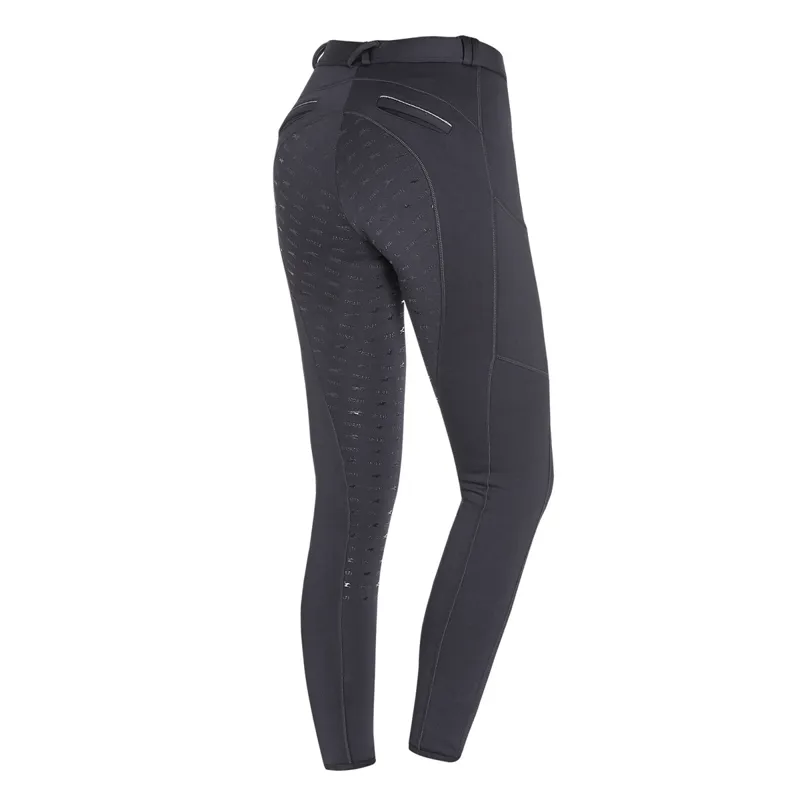 Schockemohle Winter Riding Tights II - Graphite-1