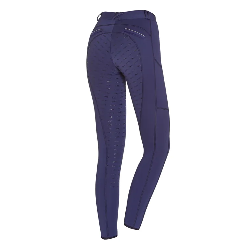 Schockemohle Winter Riding Tights II - Jeans Blue-1