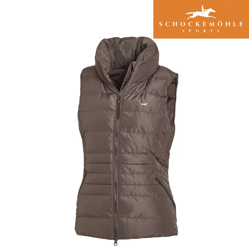 Schockemohle Malia Style Ladies Gilet - Walnut