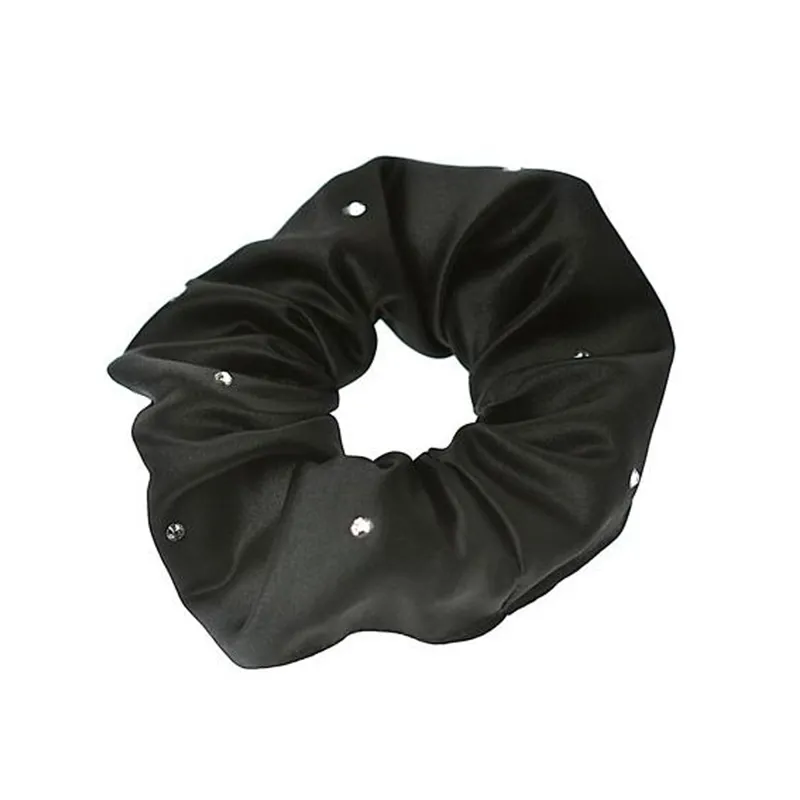 ShowQuest Scrunchie With Crystals - Black