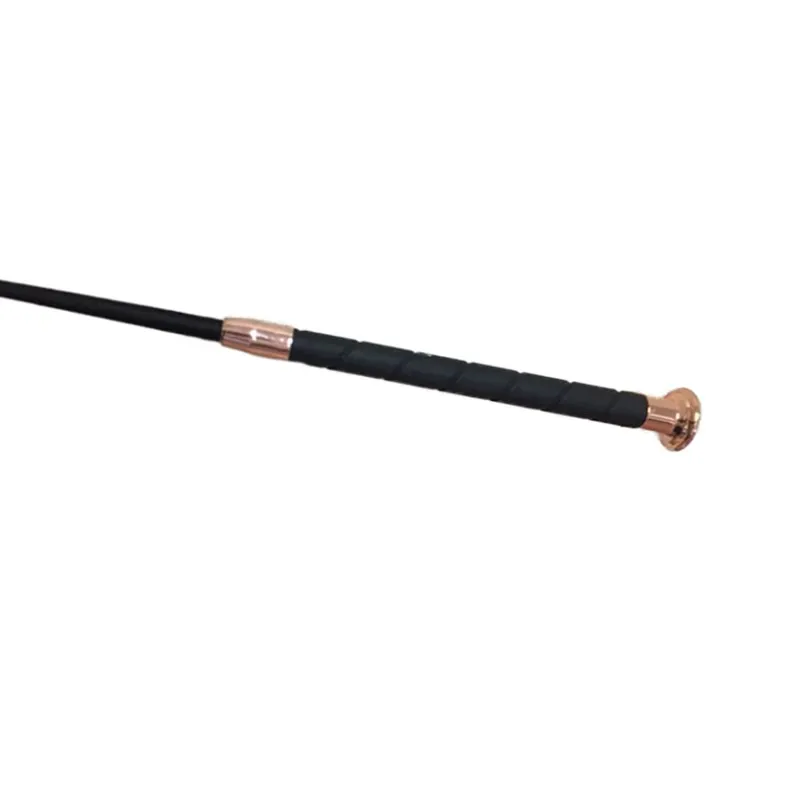 Saddlecraft 110cm Dressage Grip Whip In Rose Gold
