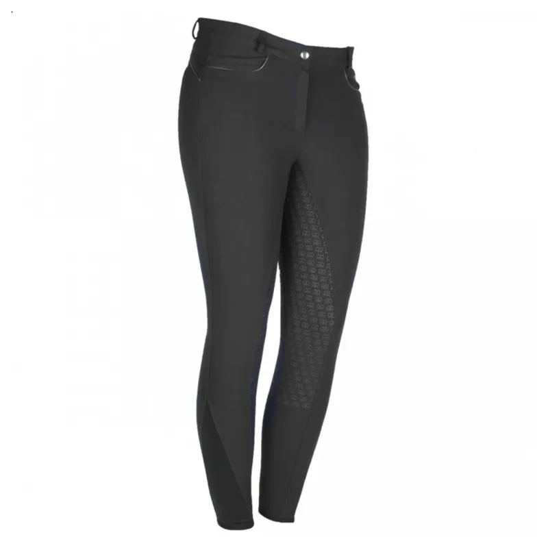 Rebel by Montar Shelby Classic Full Silicone Seat Breeches - Black