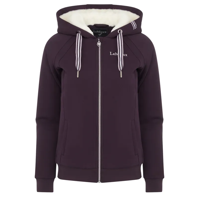 LeMieux Sherpa Fleeced Lined Hoodie - Fig