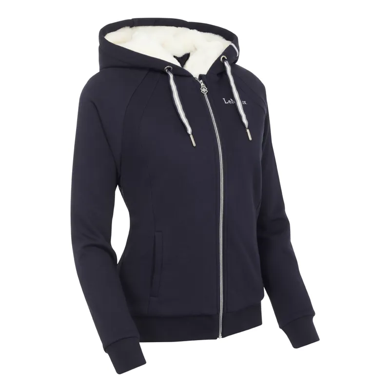 LeMieux Sherpa Fleeced Lined Hoodie - Navy-1