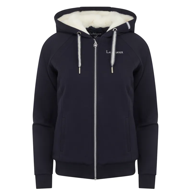 LeMieux Sherpa Fleeced Lined Hoodie - Navy