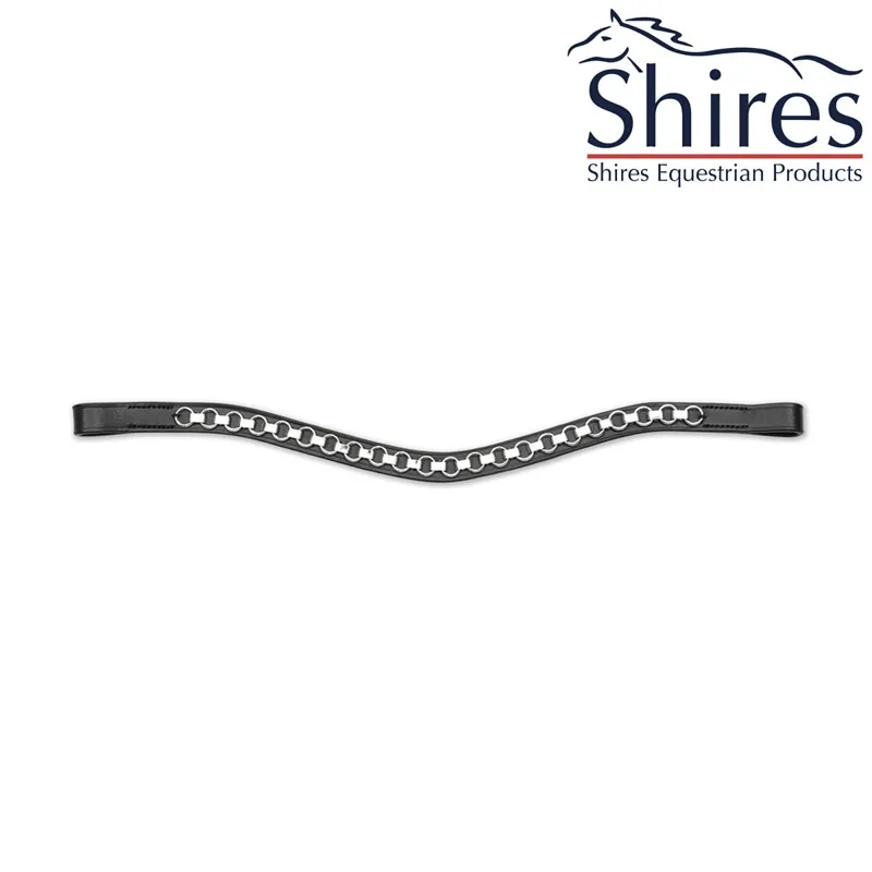 Shires Aviemore Link Browband - Black