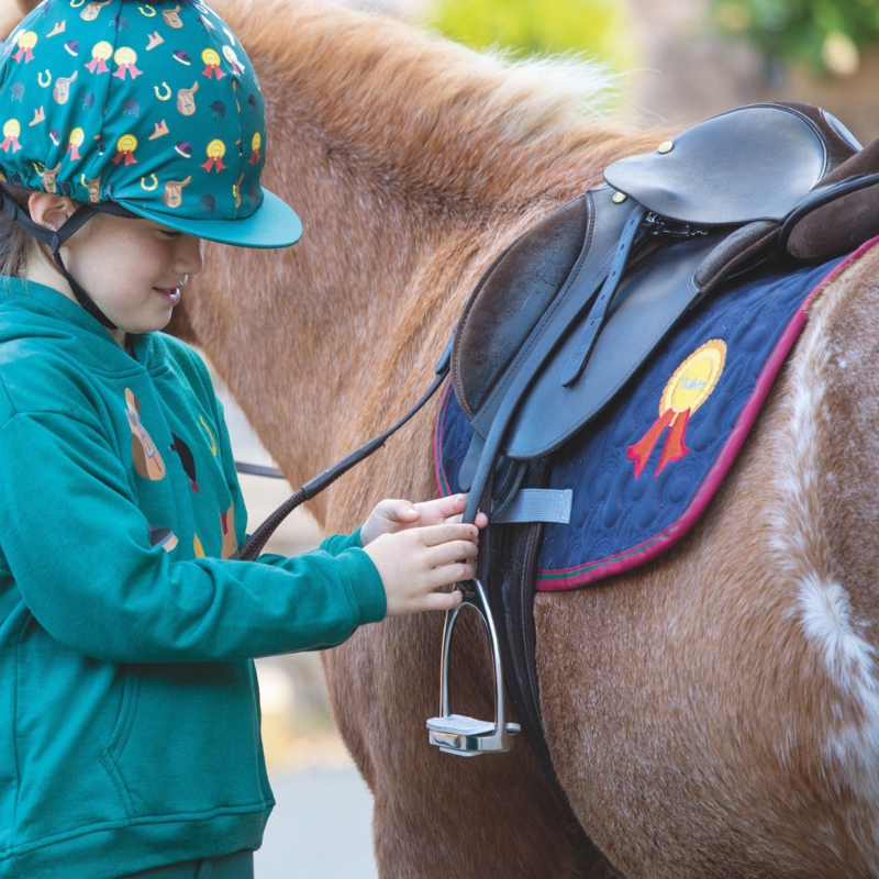 Shires Tikaboo Saddle Pad - Navy-1