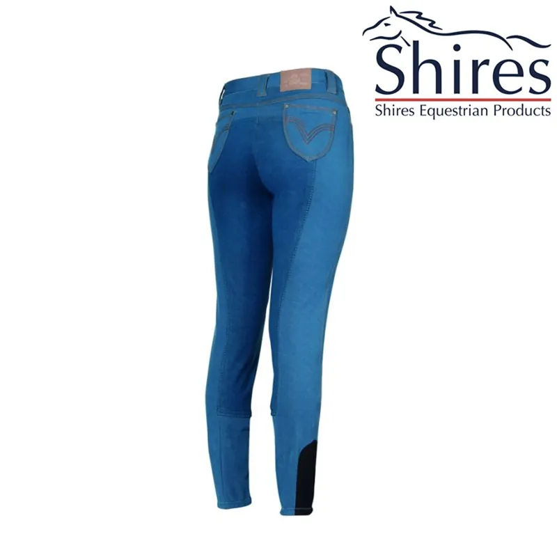 Shires Ladies Greenwich Performance Breeches - Petrol