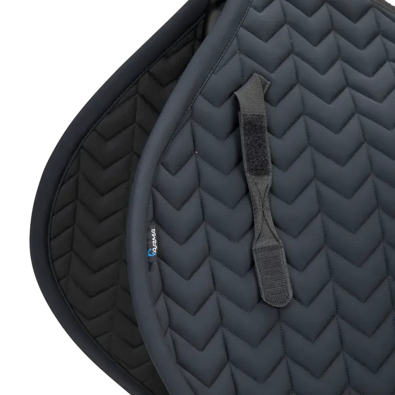 Shires ARMA Elegance 3.0 Jump Saddlecloth - Black-1