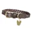 Shires Digby And Fox Plaited Dog Collar - Brown
