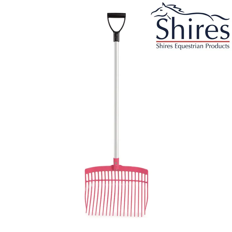 Shires Ezi-Kit Premium Chip Fork - Adults Silver/Pink