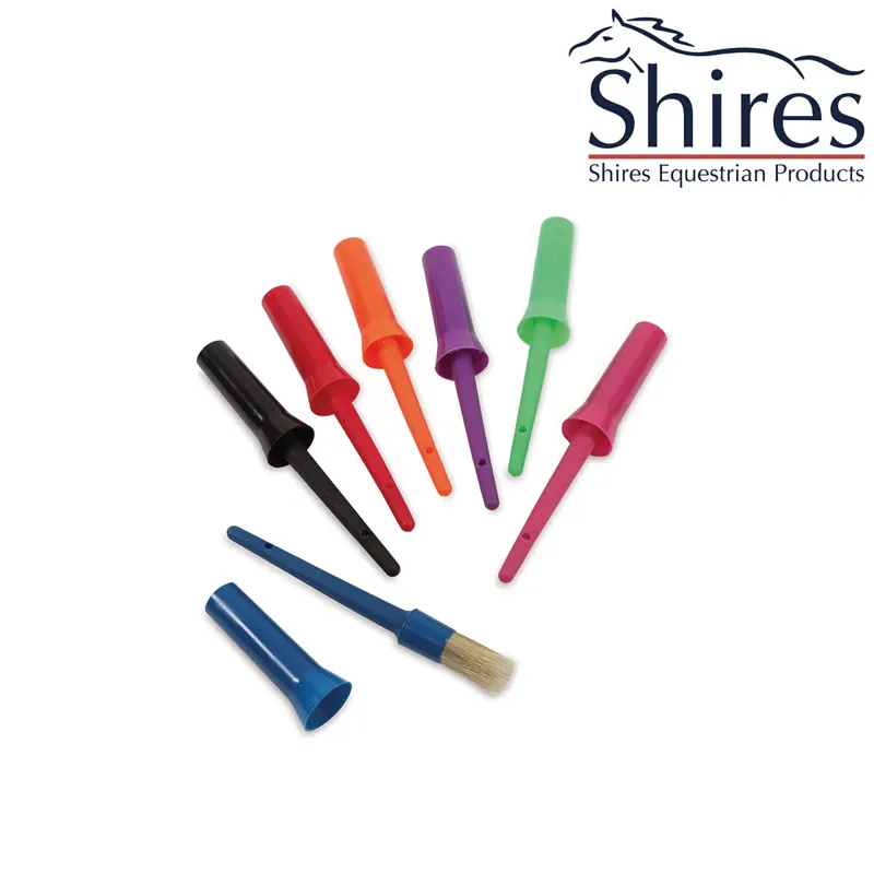 Shires Ezi-Groom Plastic Hoof Oil Brush 