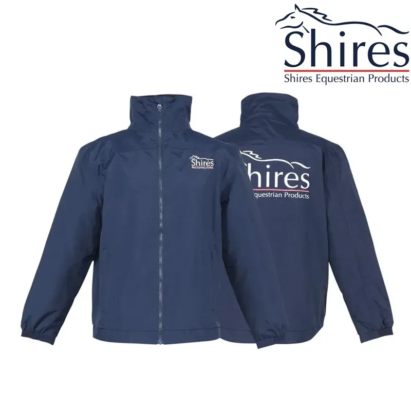Shires Branded Team Jacket Unisex - Navy
