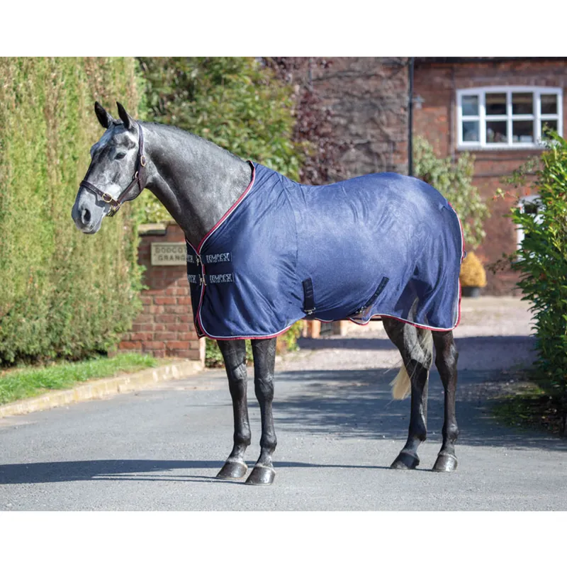 Shires Tempest Original Mesh Cooler - Navy-1
