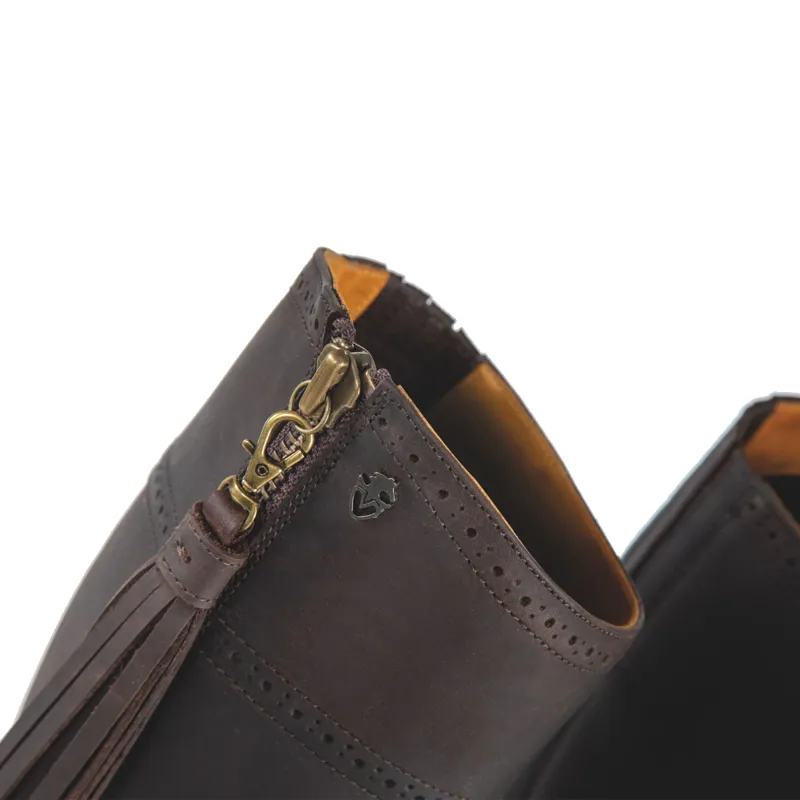 Moretta Alessandra Country Boots - Wide/XWide Calf - Chocolate-3