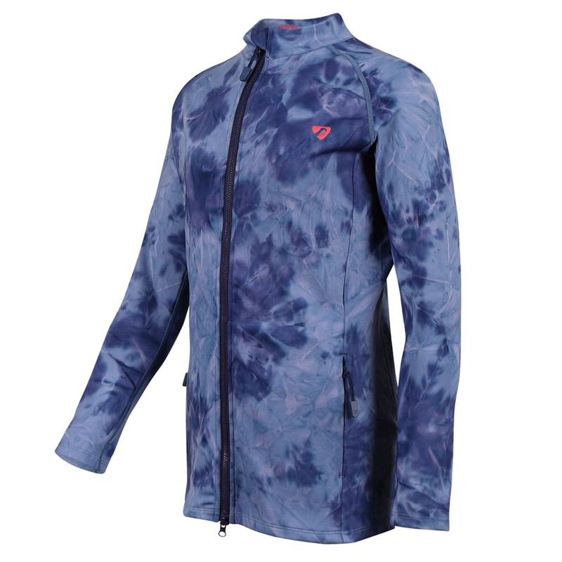 Aubrion Non-Stop Jacket - Young Rider - Navy Tie Dye