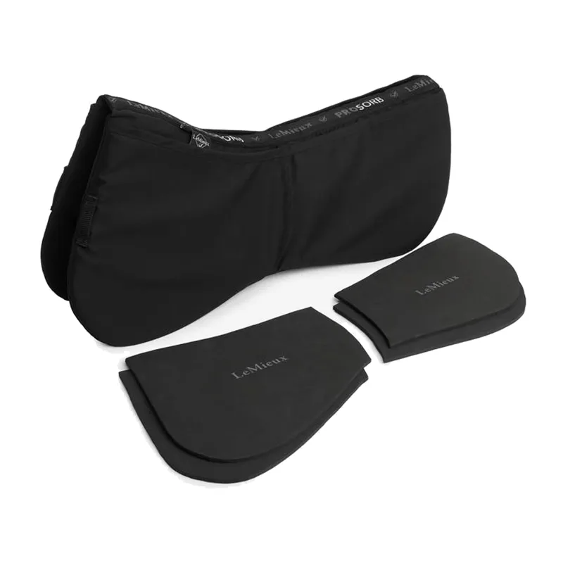 LeMieux Prosorb 2 Pocket Half Pad - Black