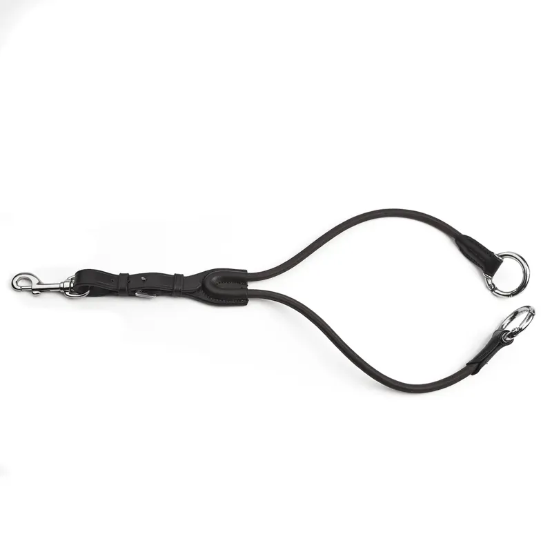 Shires Velociti GARA Elastic Running Martingale Attachment - Black