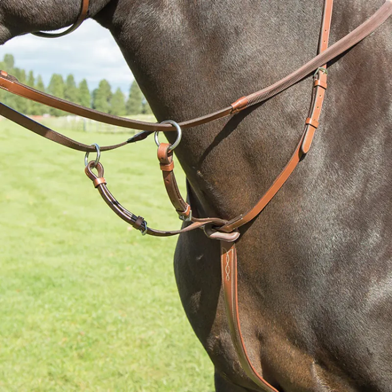 Shires Avignon Running Martingale - Oak