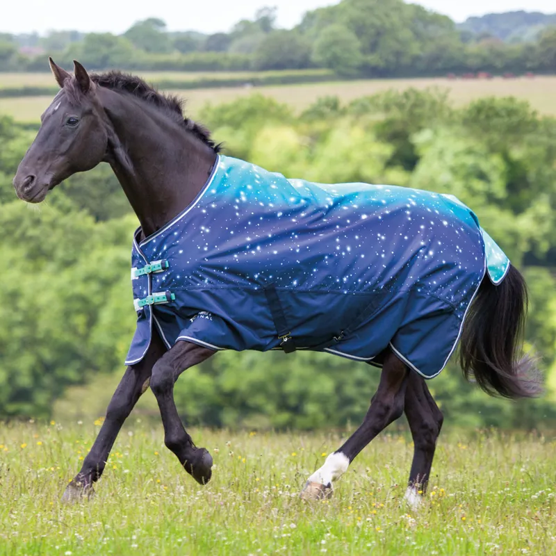 Shires Tempest Original 100g Turnout Rug Blue Nebular