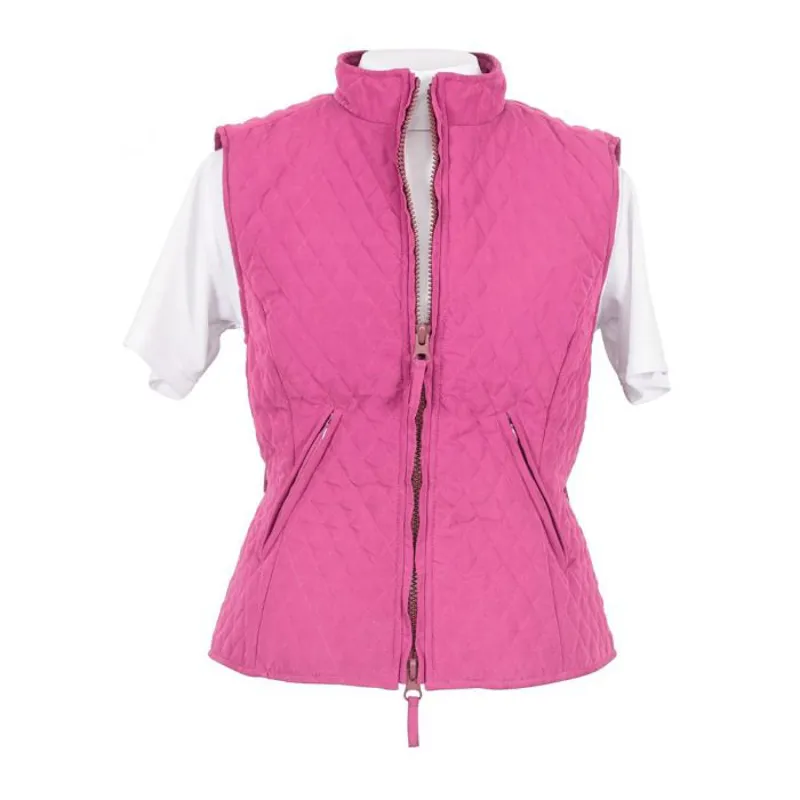 Shires Montreal Waistcoat - Dark Pink