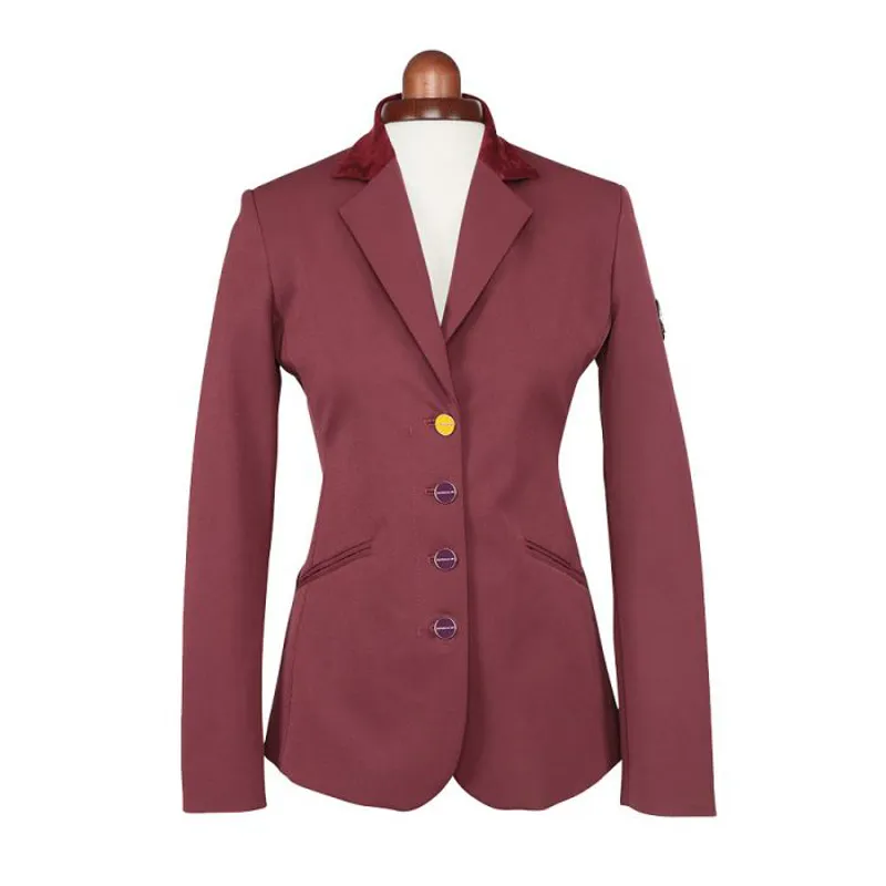 Aubrion Ladies Calder Show Jacket - Plum