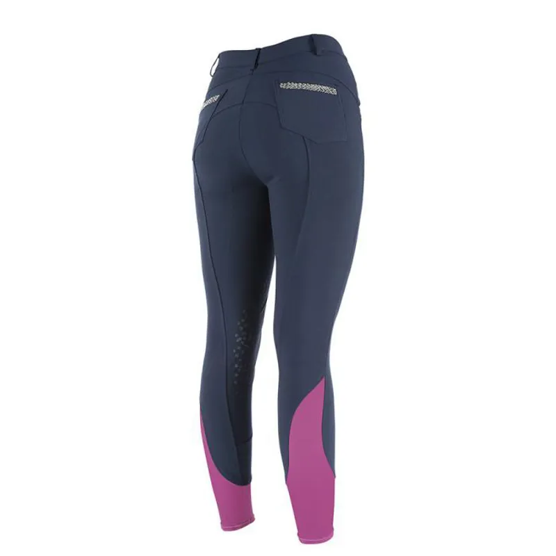 Aubrion Ladies Foraker Breeches - Navy