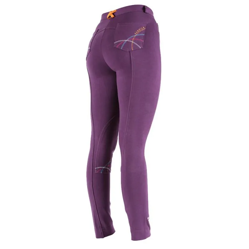 Aubrion Maids Harvard Jodhpurs - Plum
