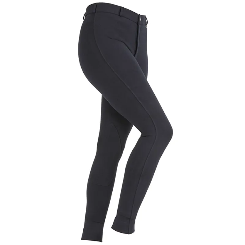 Shires Maids Saddlehugger Jodhpurs - Black