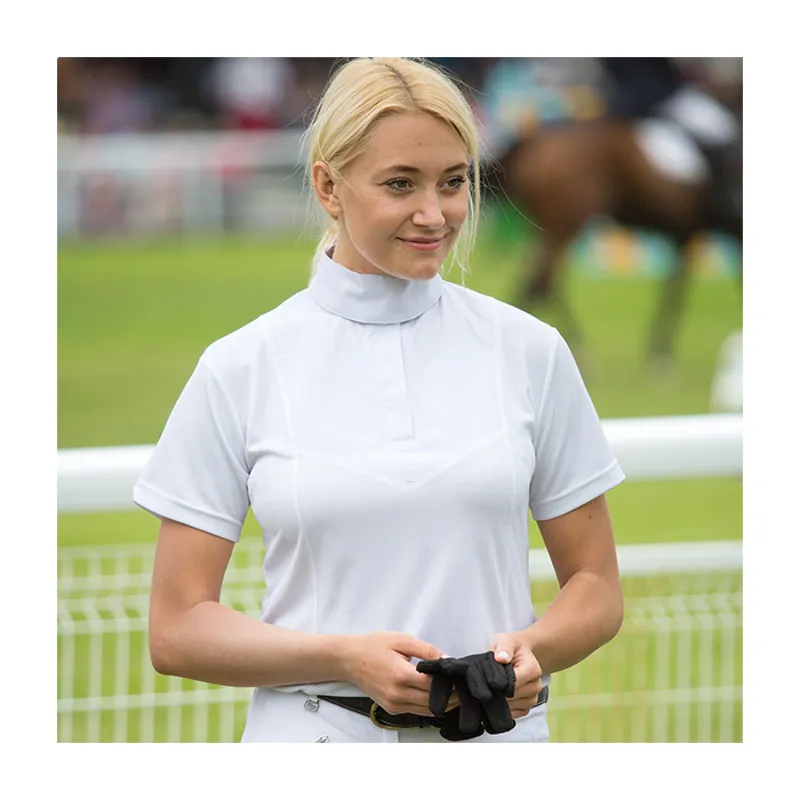 Shires Short Sleeve Stock Shirt  9994 - White-1