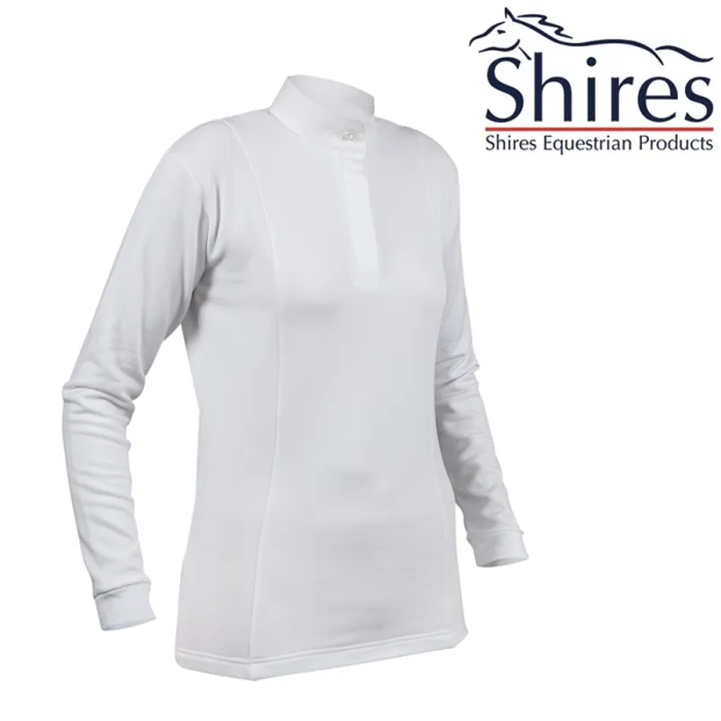 Shires Thermal Hunting Shirt - White