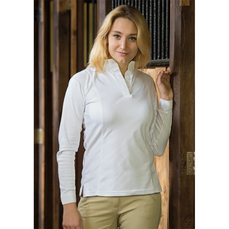 Shires Thermal Hunting Shirt - White-2