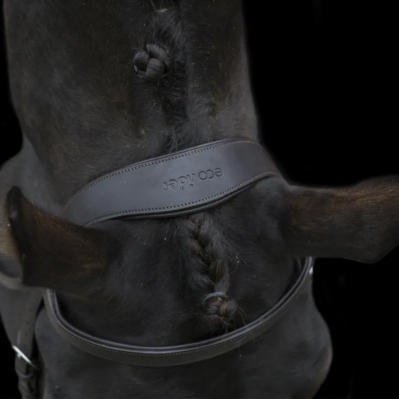 Ecorider Show Comfort Bridle - Black-1