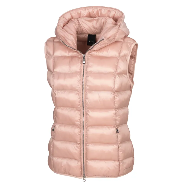 Pikeur Sia Selection Quilted Gilet - Powder Rose 