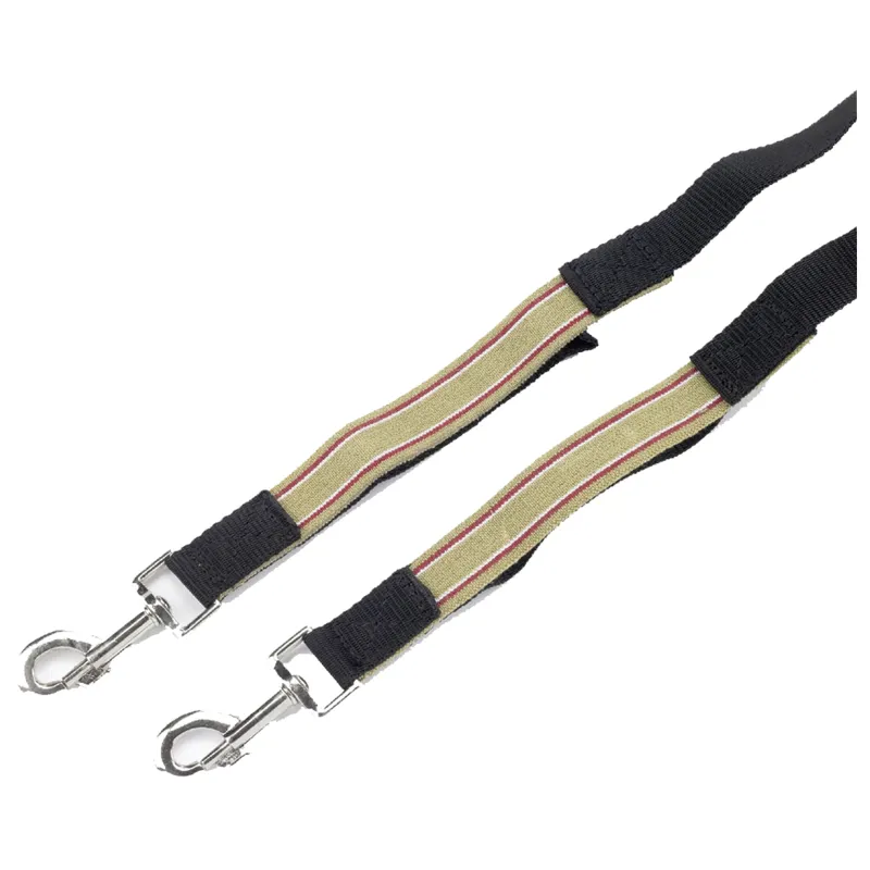 Hy Elasticated Side Reins - Black