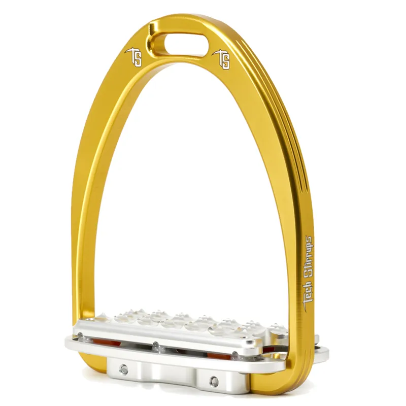 Tech Stirrups Siena Plus - Gold