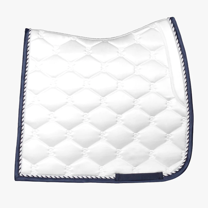 PS Of Sweden Signature Dressage Saddle Pad - White-1