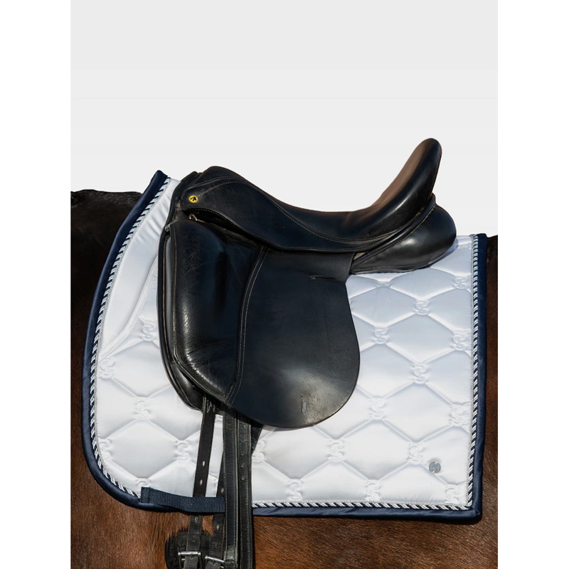 PS Of Sweden Signature Dressage Saddle Pad - White-3