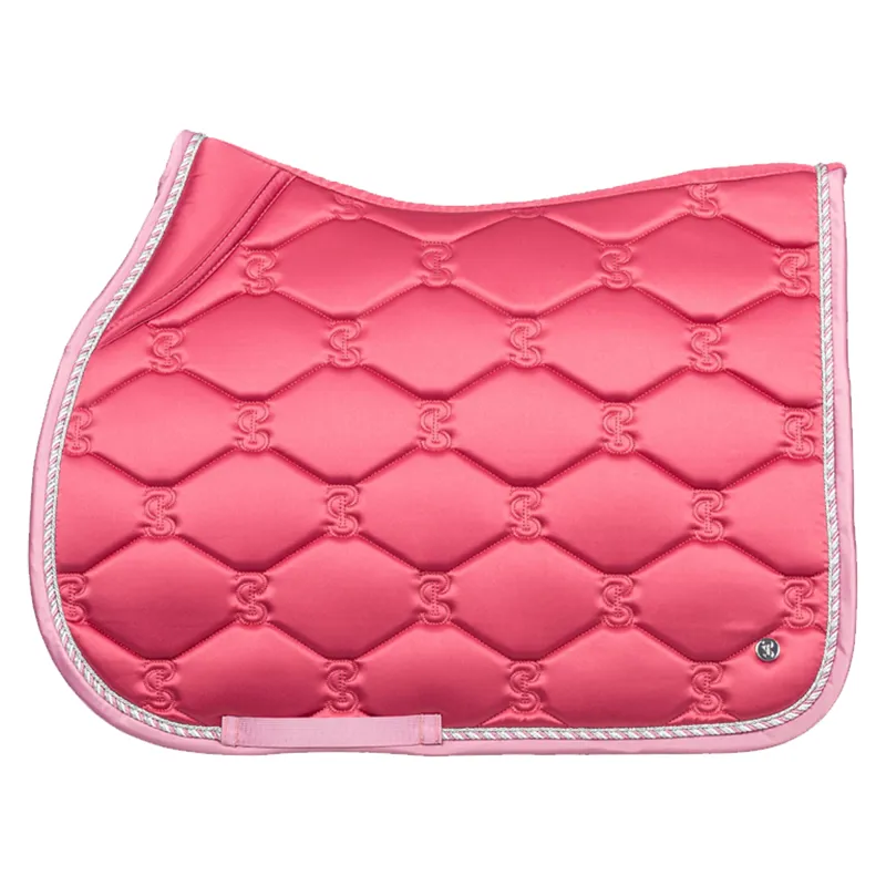 PS Of Sweden Jump Signature Saddlepad - Berry Pink