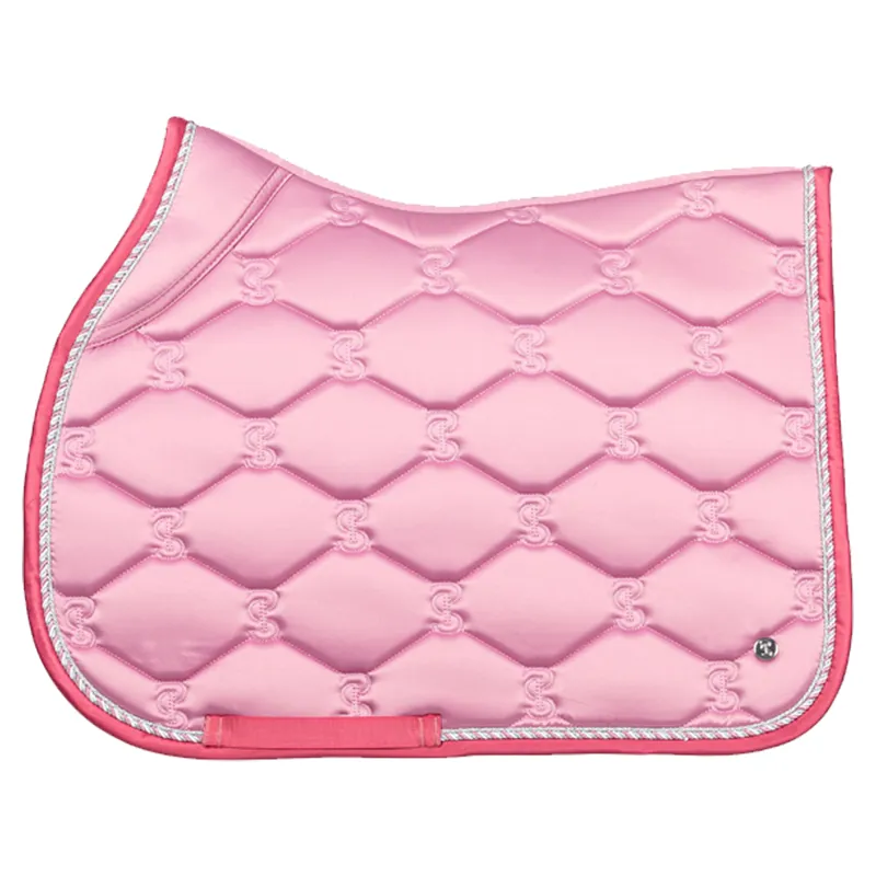PS Of Sweden Jump Signature Saddlepad - Faded Rose