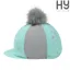 Hy Equestrian DynaMizs Ecliptic Hat Cover - Mint/ Grey Mint/Grey