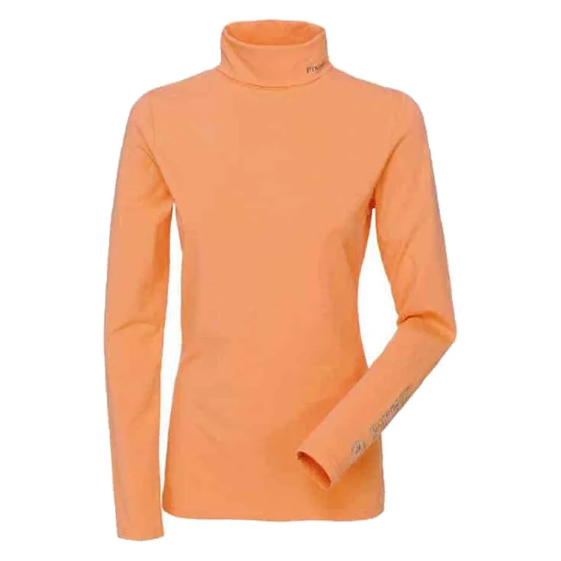 Pikeur Sina Ladies Polo Neck Top - Apricot