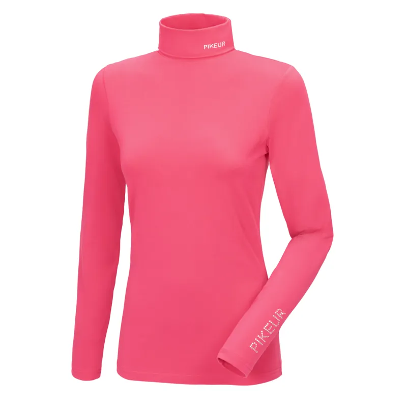 Pikeur Ladies Sina Roll Neck Top - Blush Pink