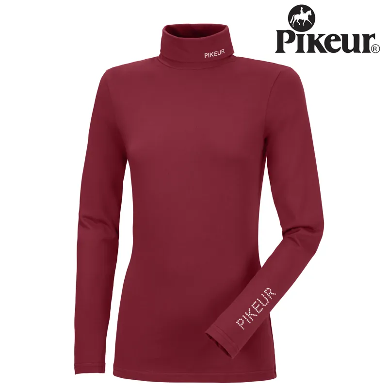 Pikeur Sina Roll Neck Top - Chili