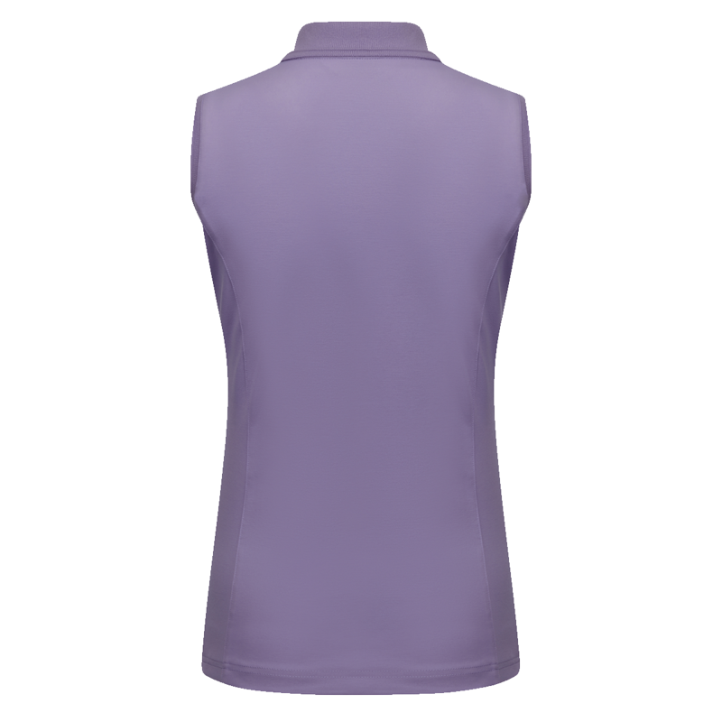 My LeMieux Sleeveless Polo Shirt - Iris-3